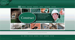 Desktop Screenshot of constructservices.com